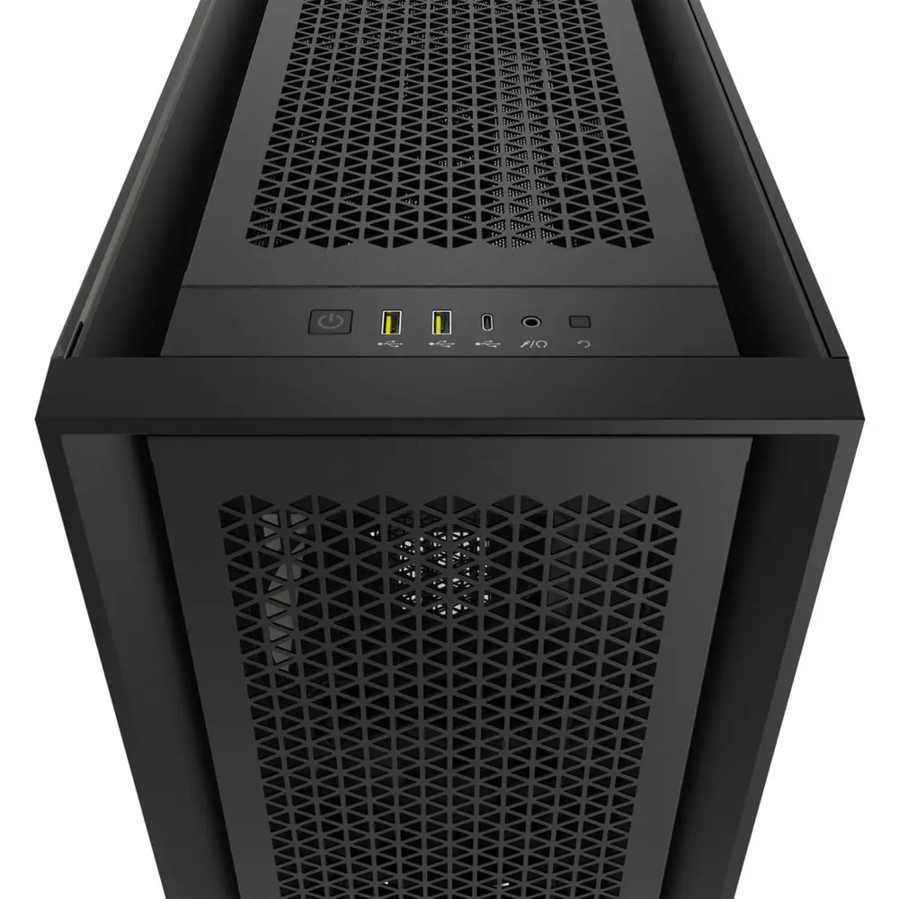 Кутия Corsair 5000D Airflow Mid Tower Tempered Glass Black - CC-9011210-WW