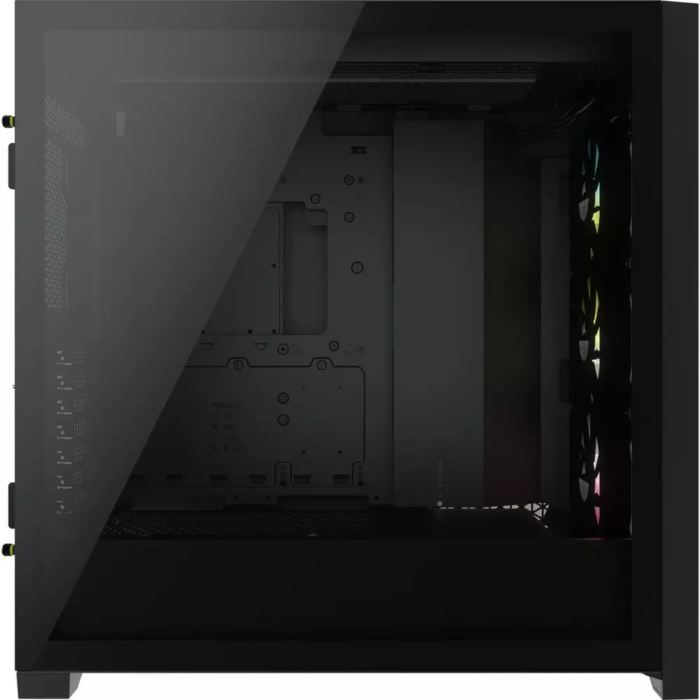 Кутия Corsair iCUE 5000X RGB Mid Tower Tempered Glass Black - CC-9011212-WW
