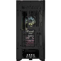 Кутия Corsair iCUE 5000X RGB Mid Tower Tempered Glass Black - CC-9011212-WW