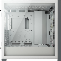 Кутия Corsair iCUE 5000X RGB Mid Tower Tempered Glass White - CC-9011213-WW