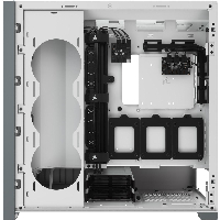 Кутия Corsair iCUE 5000X RGB Mid Tower Tempered Glass White - CC-9011213-WW
