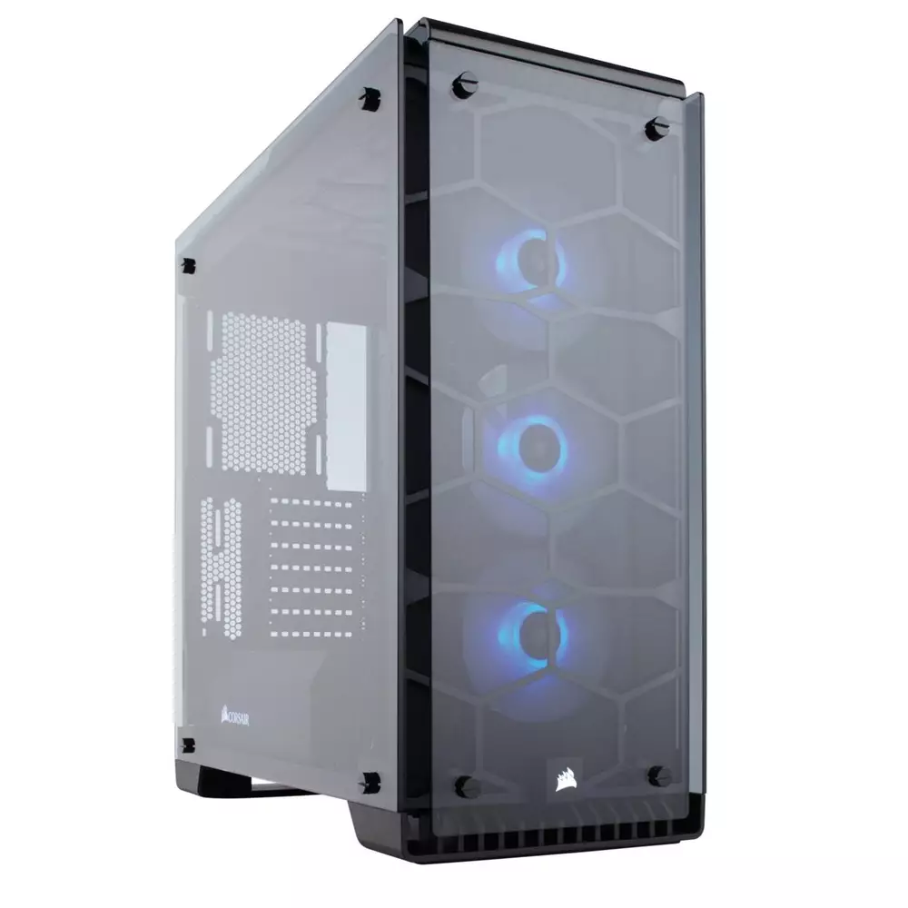Θήκη Corsair Crystal 570X RGB Mid Tower Tempered Glass Black - CC-9011098-WW