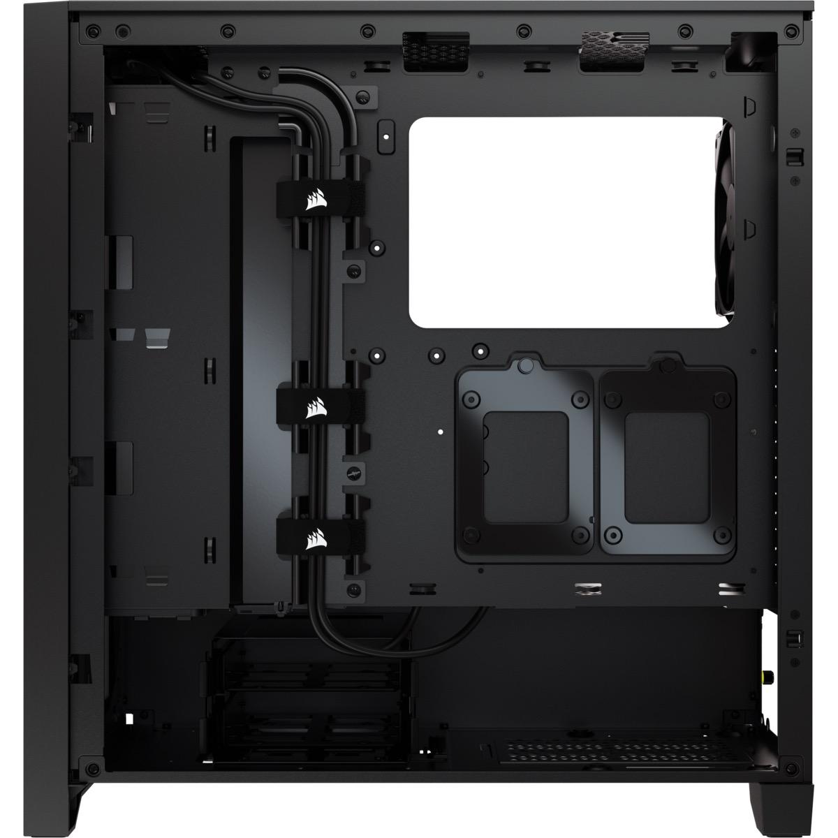 Gehäuse Corsair 4000D Mid Tower Tempered Glass Black - CC-9011198-WW