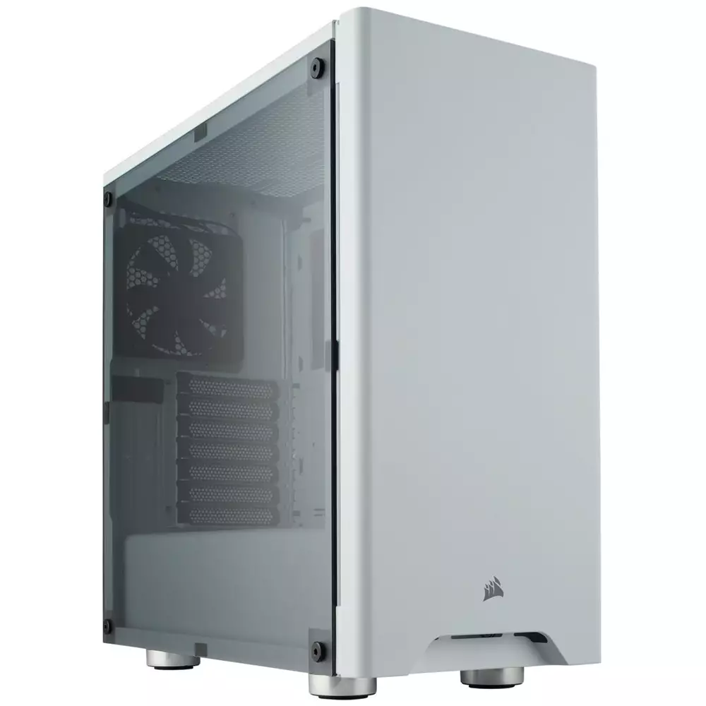 Кутия Corsair Carbide 275R Mid Tower Full Window White - CC-9011131-WW