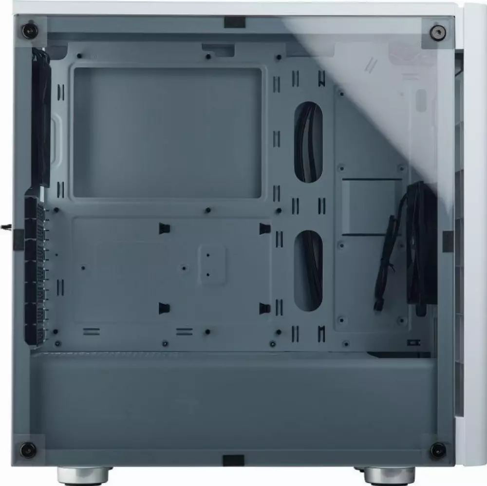 Кутия Corsair Carbide 275R Mid Tower Full Window White - CC-9011131-WW