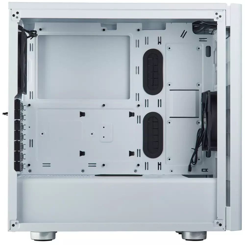 Кутия Corsair Carbide 275R Mid Tower Full Window White - CC-9011131-WW