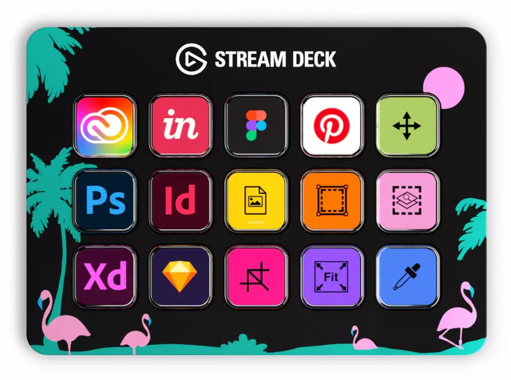 Контролер Elgato Stream Deck MK.2 - 15 Customizable LCD Keys