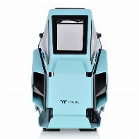 Кутия Thermaltake AH T200 TG Turquoise mATX Mini Tower - CA-1R4-00SBWN-00