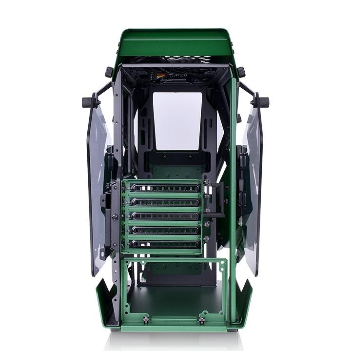 Кутия Thermaltake AH T200 TG Racing Green mATX Mini Tower - CA-1R4-00SCWN-00