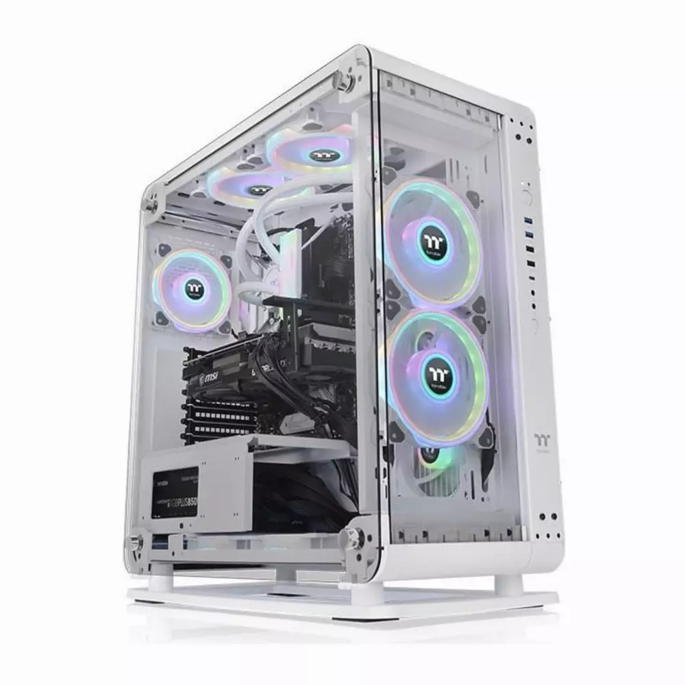 Кутия Thermaltake Core P6 TG Snow White CEB - CA-1V2-00M6WN-00