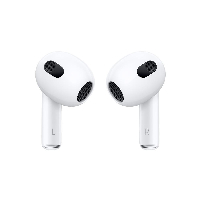 Блутут слушалки-тапи Apple AirPods 3, с докинг кутийка, Wireless, Бели