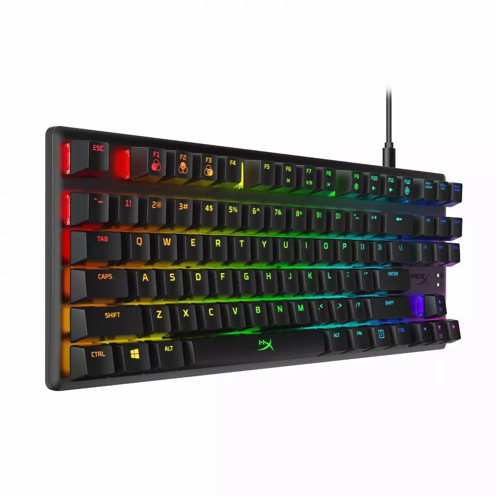 Геймърскa механична клавиатура HyperX Alloy Origins Core, HyperX червени суичове