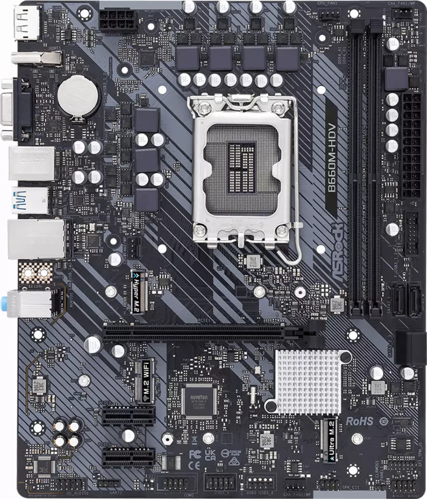 Дънна платка ASRock B660M-HDV LGA1700 DDR4