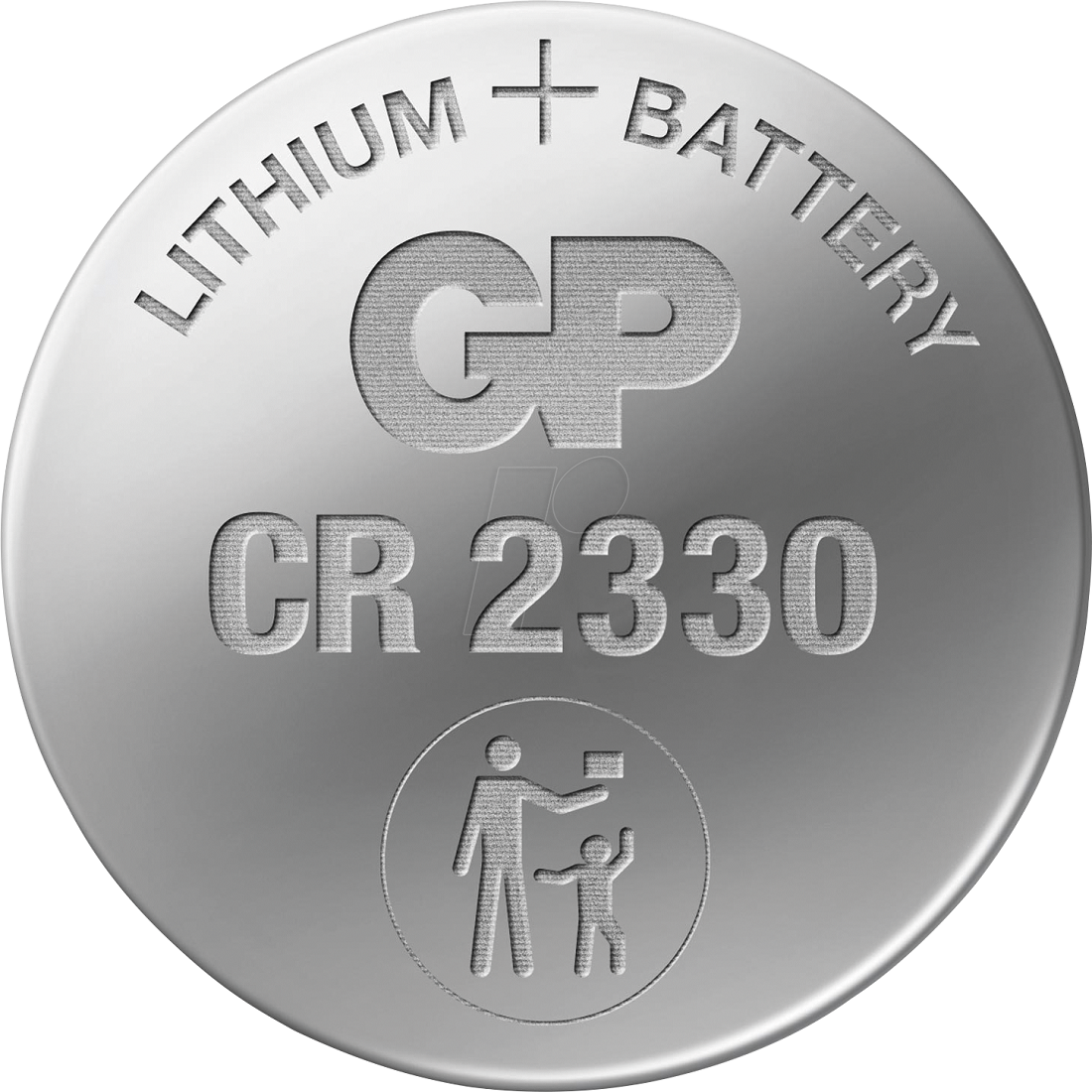 Λιθίου κουμπί μπαταρία GP  CR-2330 3V  1 τεμ. σε blister /τιμή για 1 τεμ./