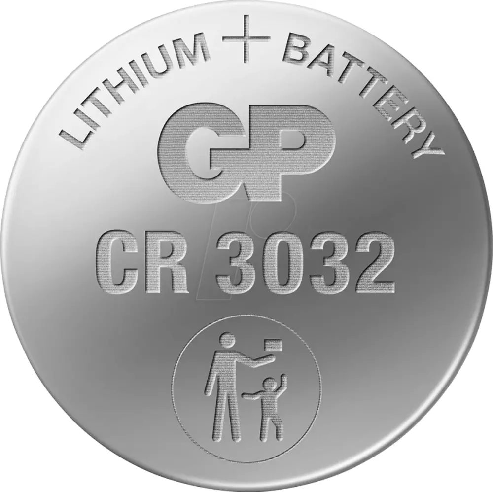 Литиева бутонна батерия GP CR-3032 3V 1 бр. в блистер /цена за 1 бр./