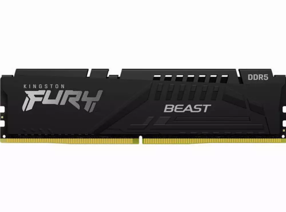 Пам'ять Kingston FURY Beast Black 16GB DDR5 5200MHz CL40 - KF552C40BB-16