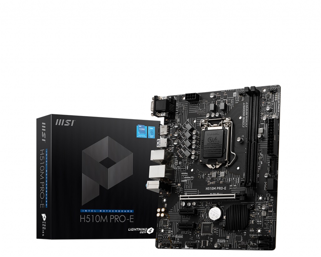 Дънна платка MSI H510M PRO-E LGA1200