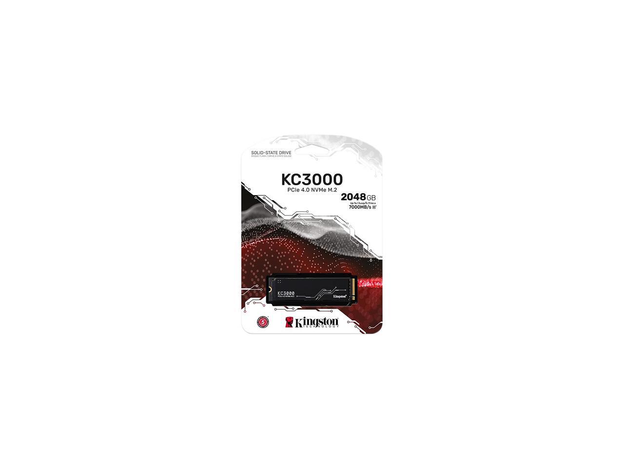 Диск SSD Kingston KC3000 2TB M.2 2280 NVMe PCIe Gen 4.0 