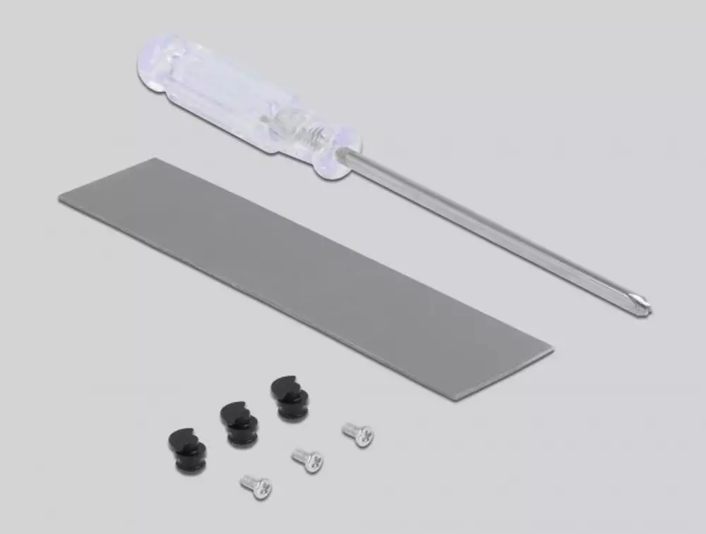 PCI Express x16 (x1 / x4 / x8) карта Delock 90566, за M.2 NVMe M.2 Key M, RGB LED