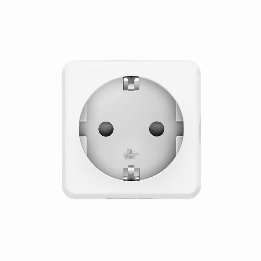 Смарт контакт HAMA Mini, WLAN, 3680W, 16A, Гласов контрол / приложения, Бял