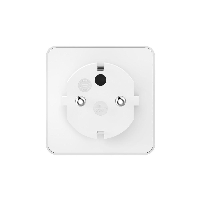 Смарт контакт HAMA Mini, WLAN, 3680W, 16A, Гласов контрол / приложения, Бял