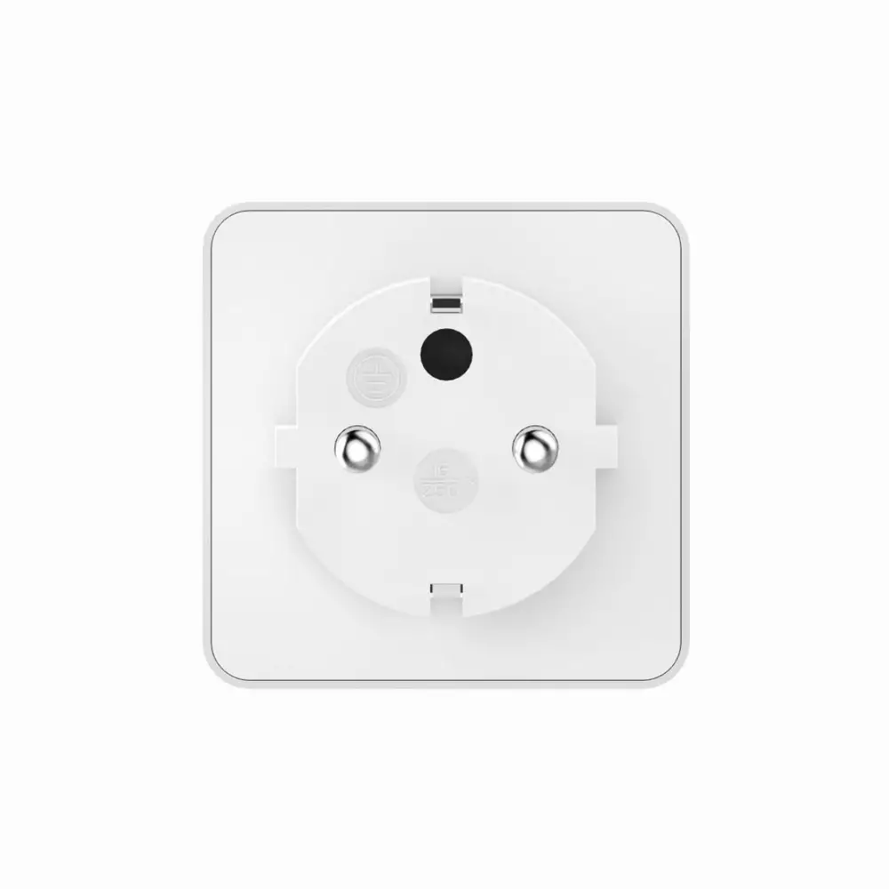 Смарт контакт HAMA Mini, WLAN, 3680W, 16A, Гласов контрол / приложения, Бял