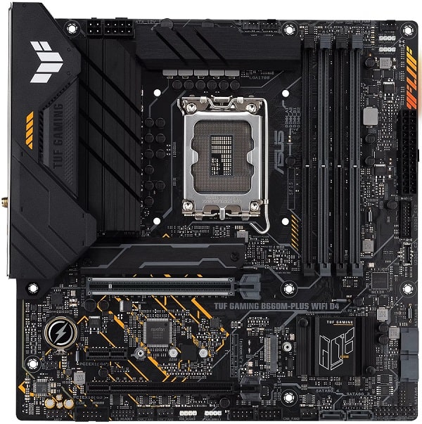 Дънна платка ASUS TUF GAMING B660M-PLUS D4 WIFI LGA1700 DDR4