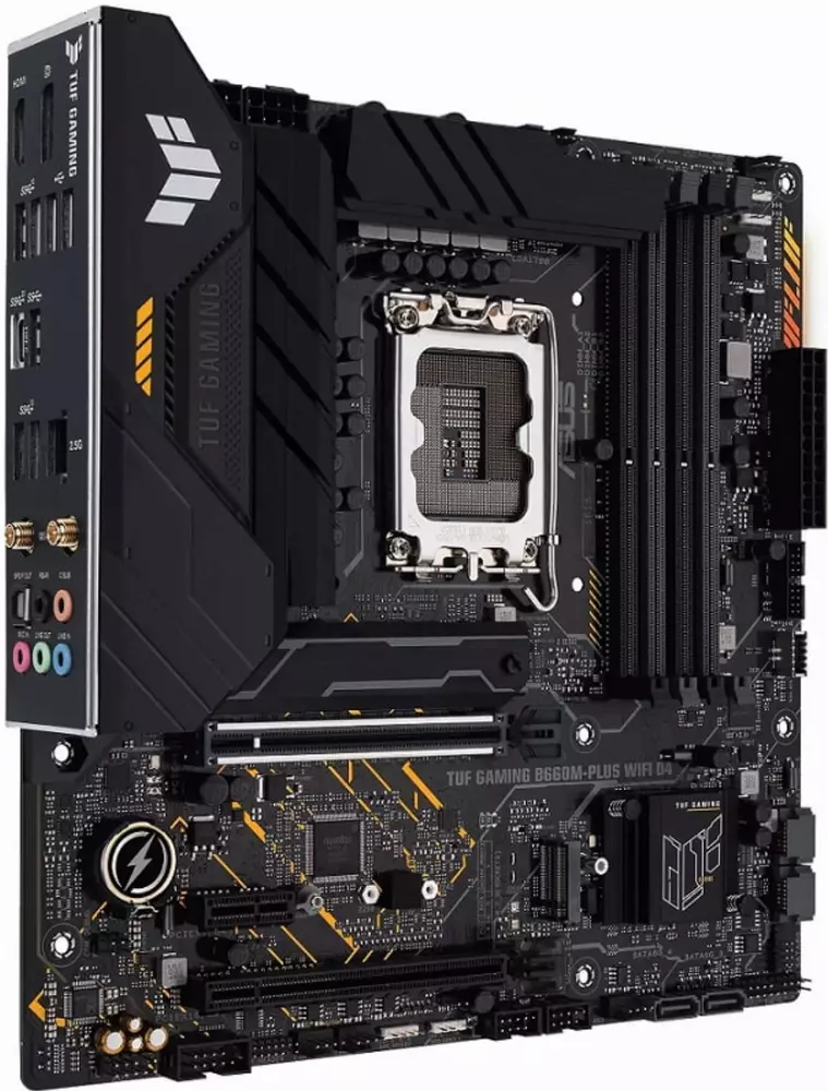 Дънна платка ASUS TUF GAMING B660M-PLUS D4 WIFI LGA1700 DDR4