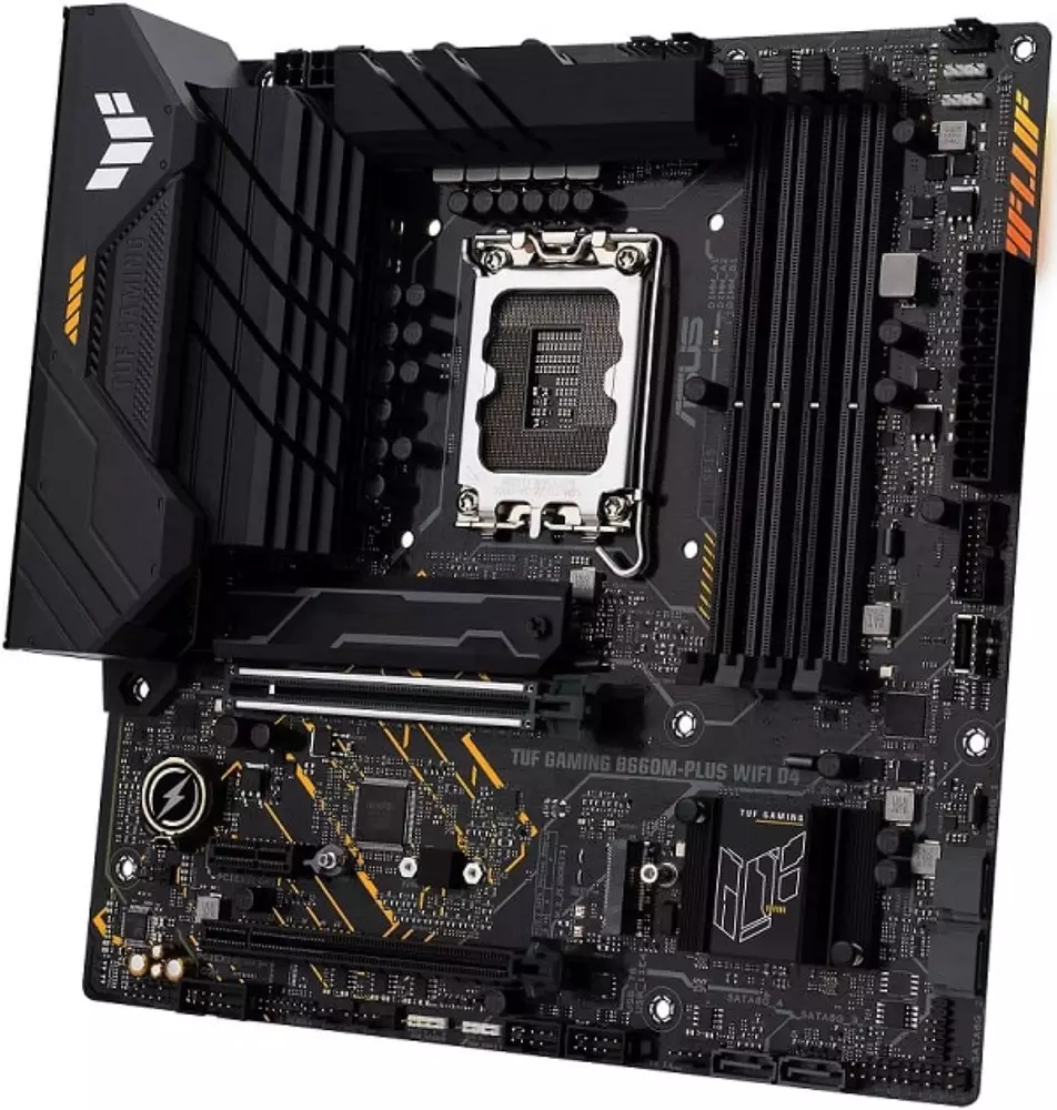 Дънна платка ASUS TUF GAMING B660M-PLUS D4 WIFI LGA1700 DDR4