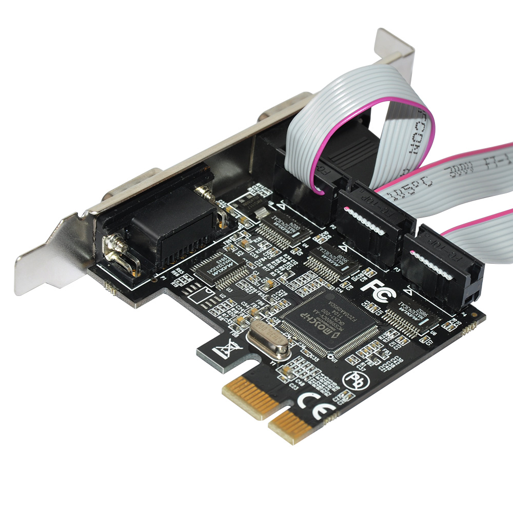Carte I/O Makki PCI-E 4 x port série - MAKKI-PCIE-4XSERIAL-V1
