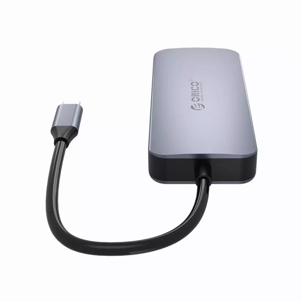 Stație de docking Orico Docking Station Type-C Power Distribution 3.0 100W - LAN, HDMI, Type-C x 1, USB3.0 x 3 - MC-U602P