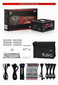 Захранване Zalman WATTTERA 1200W 80 Plus Gold Full Modular PSU - ZM1200-EBT-II   