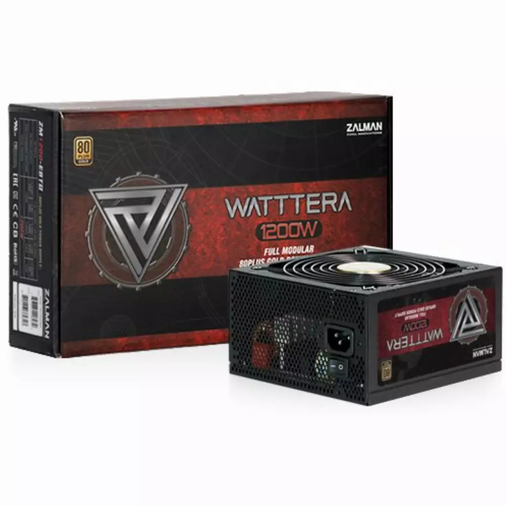 Захранване Zalman WATTTERA 1200W 80 Plus Gold Full Modular PSU - ZM1200-EBT-II   