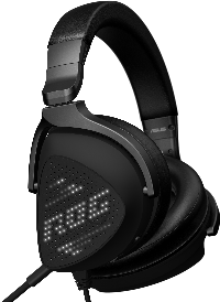 Геймърски слушалки ASUS ROG Delta S Animate USB-C AniMe Matrix display Quad DAC - 90YH037M-B2UA00