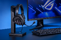 Геймърски слушалки ASUS ROG Delta S Animate USB-C AniMe Matrix display Quad DAC - 90YH037M-B2UA00