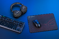 Геймърски слушалки ASUS ROG Delta S Animate USB-C AniMe Matrix display Quad DAC - 90YH037M-B2UA00