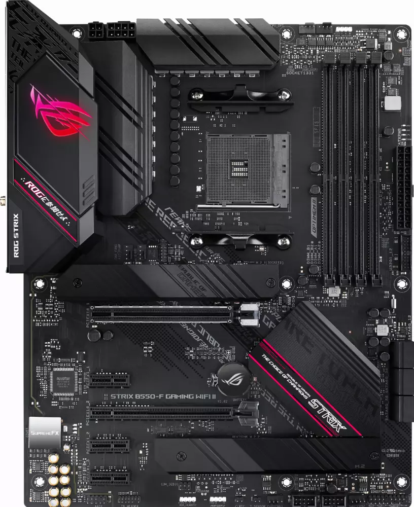 Дънна платка ASUS ROG STRIX B550-F GAMING WIFI II AM4 - 90MB19V0-M0EAY0