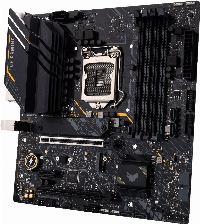 Дънна платка ASUS TUF GAMING B560M-E, Intel LGA 1200, mATX, 4x DDR4, dual M.2, PCIe 4.0, Aura Sync RGB Lighting, Addressable RGB
