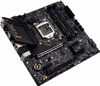 Дънна платка ASUS TUF GAMING B560M-E, Intel LGA 1200, mATX, 4x DDR4, dual M.2, PCIe 4.0, Aura Sync RGB Lighting, Addressable RGB