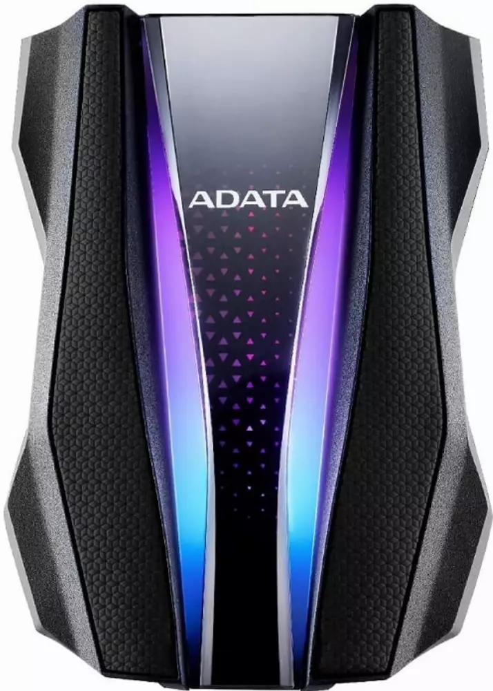 Εξωτερικός δίσκος ADATA HD770G 2TB RGB IP68 USB 3.1 Μαύρος - AHD770G-2TU32G1-CBK