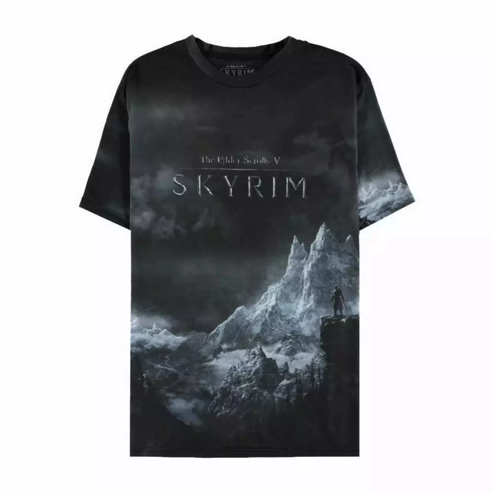 Тениска Difuzed Skyrim - Men's Short Sleeved T-shirt, Size S