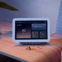 Смарт тонколона Google Nest Hub 2nd gen, Сензорен екран, Гласов асистент, Тъмно сив
