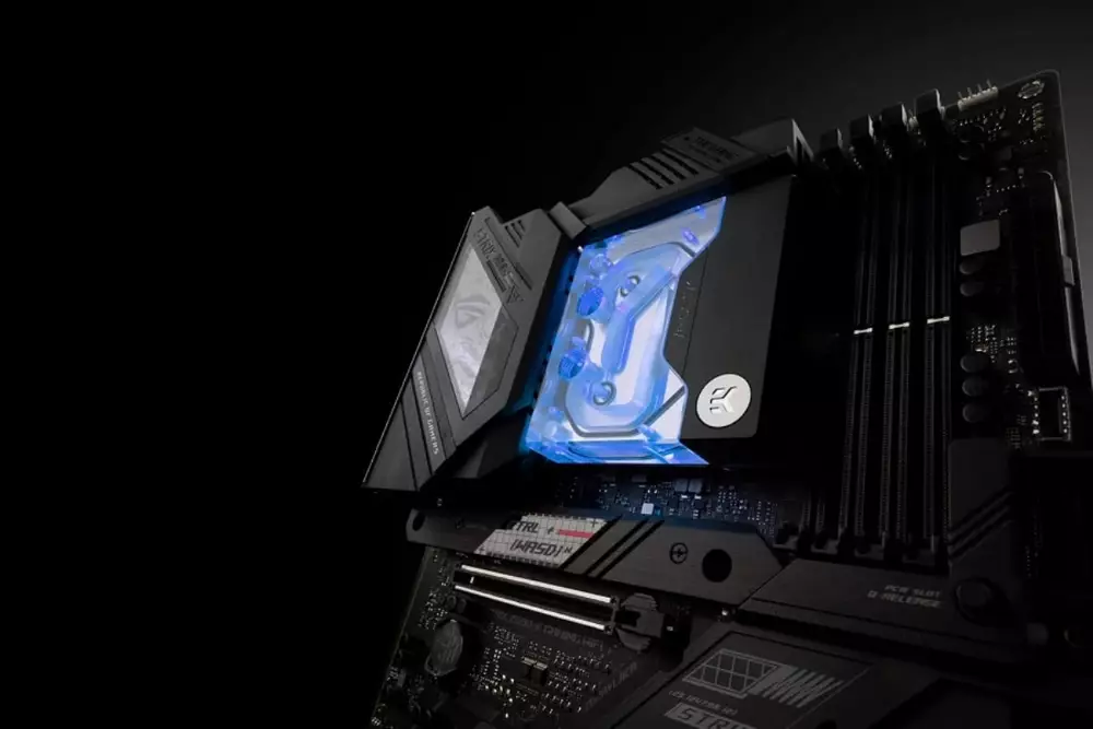 Воден блок за процесор EK-Quantum Velocity&sup2; D-RGB - 1700 Nickel + Plexi
