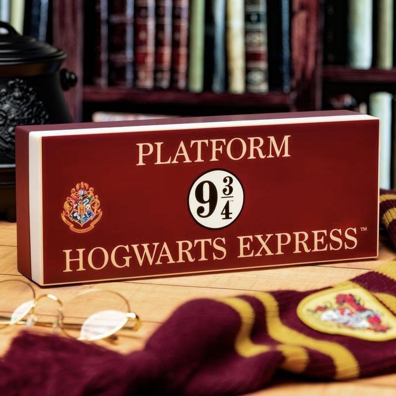 Statuetă Paladone Harry Potter - Hogwarts Express Logo Light