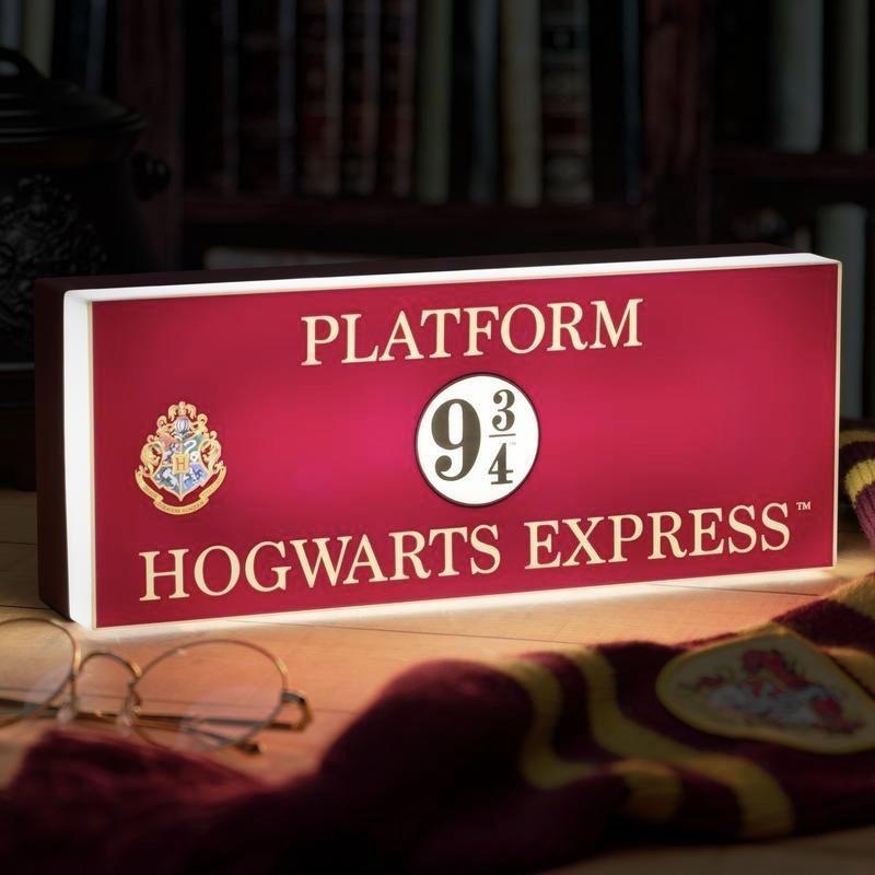 Statuetă Paladone Harry Potter - Hogwarts Express Logo Light