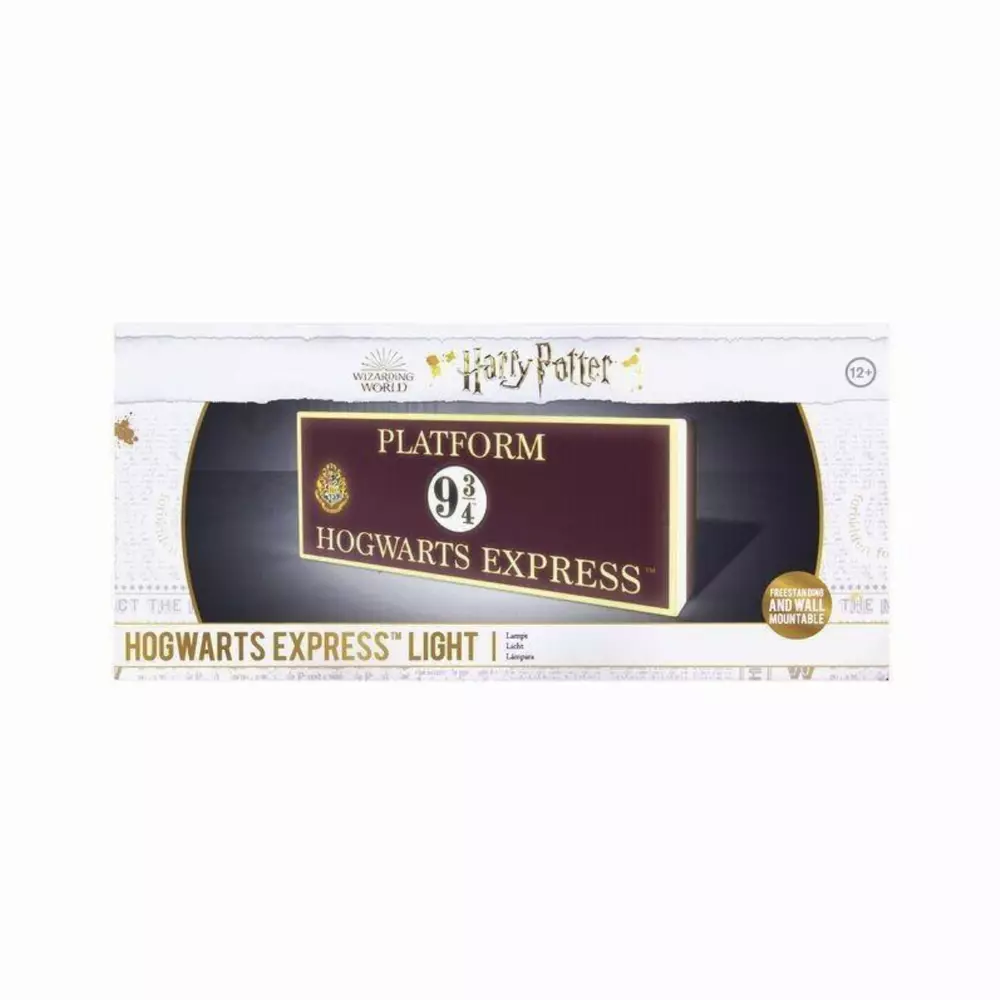 Statuetă Paladone Harry Potter - Hogwarts Express Logo Light
