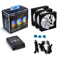Вентилатори Lian Li AL120 ARGB 3 Fan Kit Black Controller