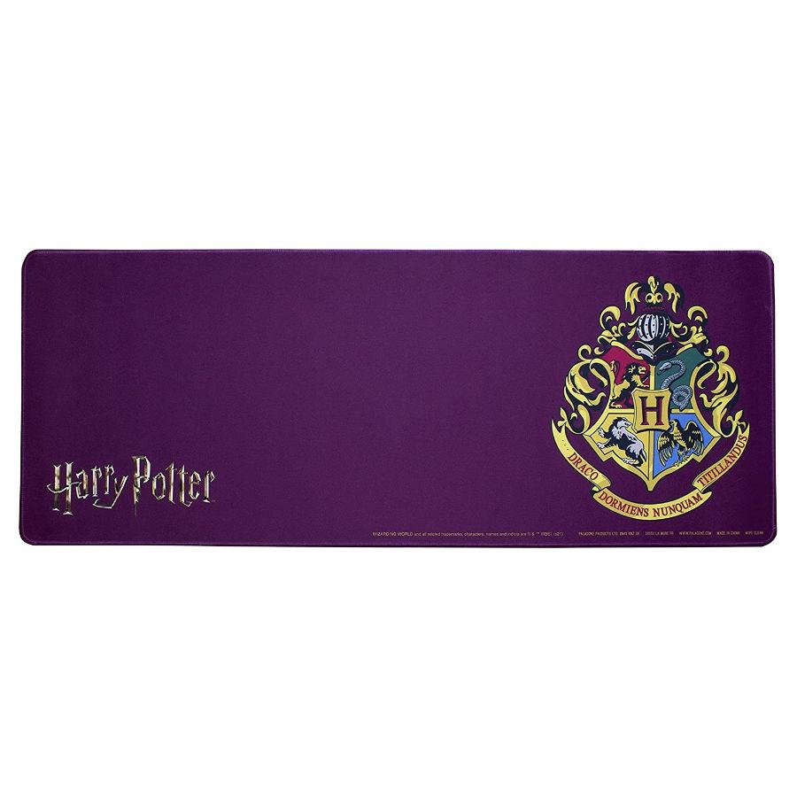 Пад за мишка Paladone Harry Potter - Hogwarts Crest Desk Mat 790x300