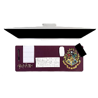 Пад за мишка Paladone Harry Potter - Hogwarts Crest Desk Mat 790x300