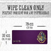 Пад за мишка Paladone Harry Potter - Hogwarts Crest Desk Mat 790x300